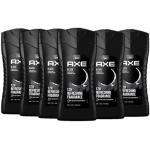 Axe 3-in-1 Duschgel & Shampoo Black für langanhaltende Frische und Duft dermatologisch getestet 250 ml 6 Stück