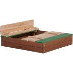 Braune Axi Nachhaltige Sandkästen & Sandkisten aus Holz mit Deckel 
