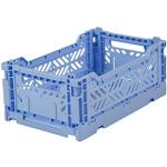 Blaue Aykasa Faltboxen aus Kunststoff stapelbar 