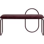 Bordeauxrote Moderne AYTM Bettbänke aus Metall gepolstert Breite 100-150cm, Höhe 100-150cm, Tiefe 0-50cm 