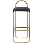 Anthrazitfarbene Art Deco AYTM Barhocker & Barstühle aus Metall Breite 0-50cm, Höhe 0-50cm, Tiefe 0-50cm 