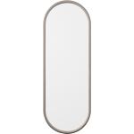 Taupefarbene AYTM Ovale Badspiegel & Badezimmerspiegel mit Rahmen 
