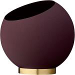 Bordeauxrote 30 cm AYTM Globe Runde Pflanzkübel & Blumentöpfe Indoor 