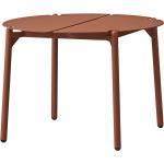 Orange AYTM Runde Lounge Tische aus Metall Breite 0-50cm, Höhe 0-50cm, Tiefe 0-50cm 