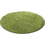 Grüne Moderne Hochflorteppiche aus Polypropylen schmutzabweisend 200x200 