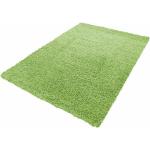 Grüne Moderne Shaggy Teppiche aus Kunstfaser schmutzabweisend 