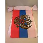 Russland Flaggen & Russland Fahnen mit Vogel-Motiv aus Polyester 