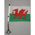 Wales Flaggen & Wales Fahnen aus Kunststoff 