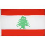 Libanon Flaggen & Libanon Fahnen aus Polyester 