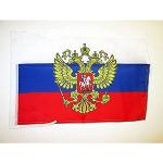 Russland Flaggen & Russland Fahnen mit Vogel-Motiv aus Polyester 