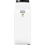 B (A bis G) AEG Waschmaschine Toplader "LTR7B56STL" Waschmaschinen ProSteam - Dampf-Programm für 96 % weniger Wasserverbrauch weiß
