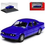 Blaue BMW Merchandise 5er E34 Modellautos & Spielzeugautos aus Kunststoff 