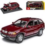 Rote BMW Merchandise X5 Modellautos & Spielzeugautos aus Metall 