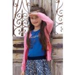 Reduzierte Pinke B.Nosy Rundhals-Ausschnitt Kinderübergangsjacken aus Polyamid für Mädchen Größe 110 
