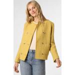 Reduzierte Gelbe Unifarbene BA&SH Boucle-Jacken aus Bouclé für Damen Größe S 