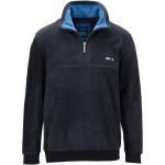 Marineblaue Unifarbene Babista Herrensweatshirts aus Kunstfaser Größe 3 XL 