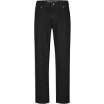 Schwarze Straight Leg Jeans aus Baumwolle für Herren Weite 38, Länge 34 