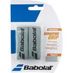 Babolat Badminton Basis Griffband Sensation 2er Packung in verschiedenen tollen Farben (grau)