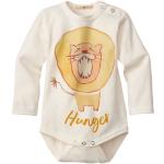 Langärmelige Waschbär Bio Nachhaltige Kinderlangarmbodys mit Löwen-Motiv aus Baumwolle für Babys 