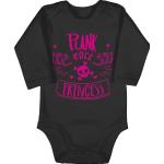Schwarze Motiv Rockabilly Langärmelige shirtracer Bio Kinderlangarmbodys für Babys 