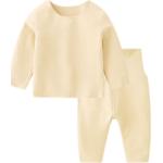 Aprikose Kinderschlafanzüge & Kinderpyjamas aus Polyester für Babys Größe 92 für den für den Winter 