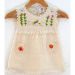 Blumenmuster Blumenkleider für Kinder & Blümchenkleider für Kinder aus Baumwolle für Mädchen Größe 68 