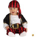 Schwarze Fiestas Guirca Piratenkostüme aus Polyester für Babys 