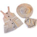 Casual Kinderkleider Sets aus Baumwolle für Babys 3-teilig für den für den Sommer 