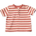 Rote Gestreifte Alana Bio Nachhaltige Kinder T-Shirts aus Jersey für Babys Größe 62 