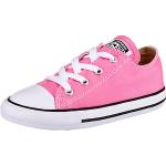 Reduzierte Pinke Converse All Star Low Sneaker mit Schnürsenkel aus Textil Leicht für Kinder Größe 25 