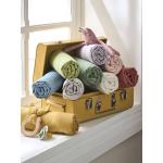 Violette Unifarbene Vertbaudet Kinderbettwäsche aus Baumwolle 60x120 