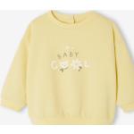 Gelbe Vertbaudet Kindersweatshirts aus Baumwolle für Babys Größe 86 