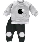 Anthrazitfarbene Hosen und Oberteile für Kinder für Babys Größe 86 2-teilig 