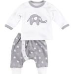 Graue Sterne Hosen und Oberteile für Kinder mit Elefantenmotiv für Babys Größe 68 2-teilig 