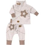 Braune Sterne Hosen und Oberteile für Kinder für Babys Größe 62 2-teilig 