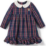 Reduzierte Dunkelgrüne TCHIBO Bio Karierte Kinderkleider aus Baumwolle Größe 92 