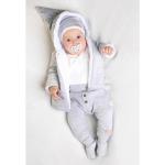 Rosa Nicol Kinderkapuzenmäntel mit Reißverschluss aus Baumwolle für Babys für den für den Winter 
