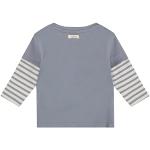 babyface Baby Jungen Langarm Shirt 7631 in grau, Kleidergröße:74, Farbe:Grau