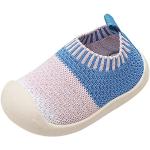 Himmelblaue LED Schuhe & Blink Schuhe für Kinder Größe 18 für den für den Sommer 