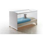 Beige Ticaa Adam Komplette Babyzimmer aus Massivholz 5-teilig 
