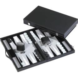 Backgammon - Koffer - Anestis - Kunstleder - groß
