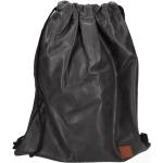 Schwarze Vintage Antonio Sporttaschen aus Veloursleder 