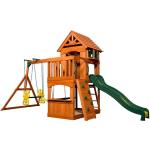 Braune Backyard Discovery Spieltürme & Stelzenhäuser aus Massivholz mit Rutsche 