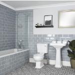 Weiße Hudson Reed Toiletten & WCs aus Keramik 