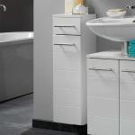 Weiße Moderne Star Möbel Waschbeckenunterschränke & Badunterschränke aus MDF mit Schublade Breite 0-50cm, Höhe 50-100cm, Tiefe 0-50cm 