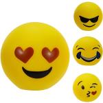 Emoji Smiley Runde Beleuchtete Weihnachtskugeln 