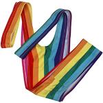 Bada Bing Rainbow Mankini String Tanga LGTBQ Party Accessoire Herrenbadeanzug Regenbogen CSD Gay Pride JGA 71
