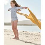 Reduzierte Hellblaue Blumenmuster Vertbaudet Kinderbadeshirts & Kinderschwimmshirts mit Volants mit Reißverschluss aus Polyamid für Mädchen Größe 152 
