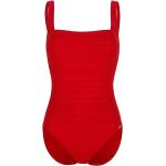 Rote Unifarbene SUNFLAIR Damenbadeanzüge aus Kunstfaser enganliegend Größe XL 