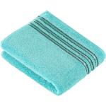 Blaue VOSSEN Cult de Luxe Badehandtücher & Badetücher aus Baumwolle 100x150 